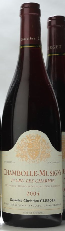 Domaine Christian Clerget Chambolle-Musigny Premier Cru "Les Charmes" 2004 — 7 Cellars