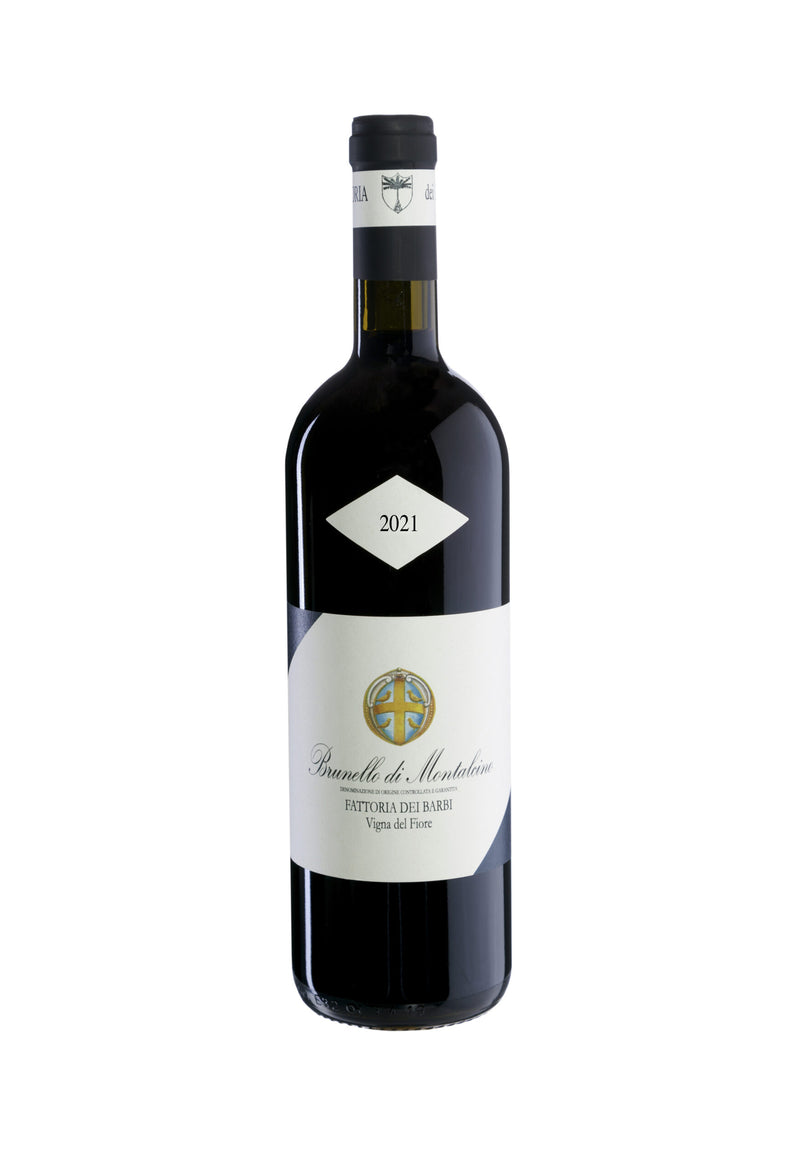 Fattoria dei Barbi Brunello di Montalcino "Vigna del Fiore" 2021 — official producer bottle image