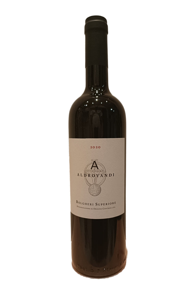 Aldrovandi Bolgheri Superiore DOC 2020 bottle - 7 Cellars