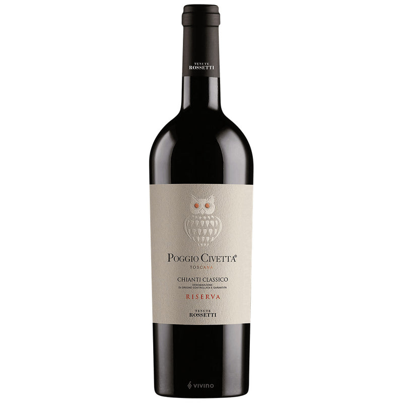 Chianti Clássico RISERVA DOCG 2017 Poggio Civetta BRILLANTE 2019