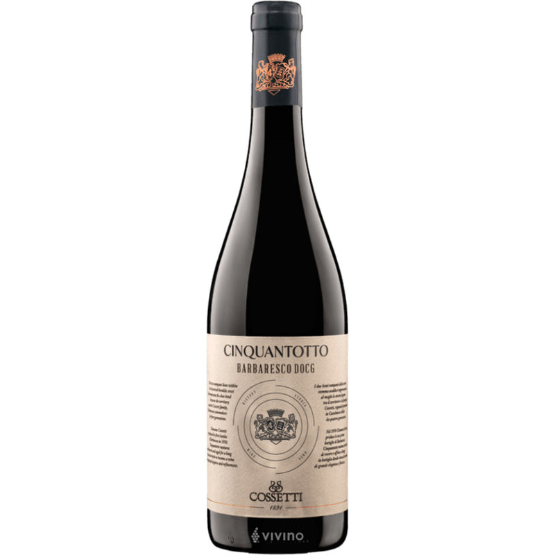 COSSETTI BARBARESCO DOCG  CINQUANTOTTO  2022