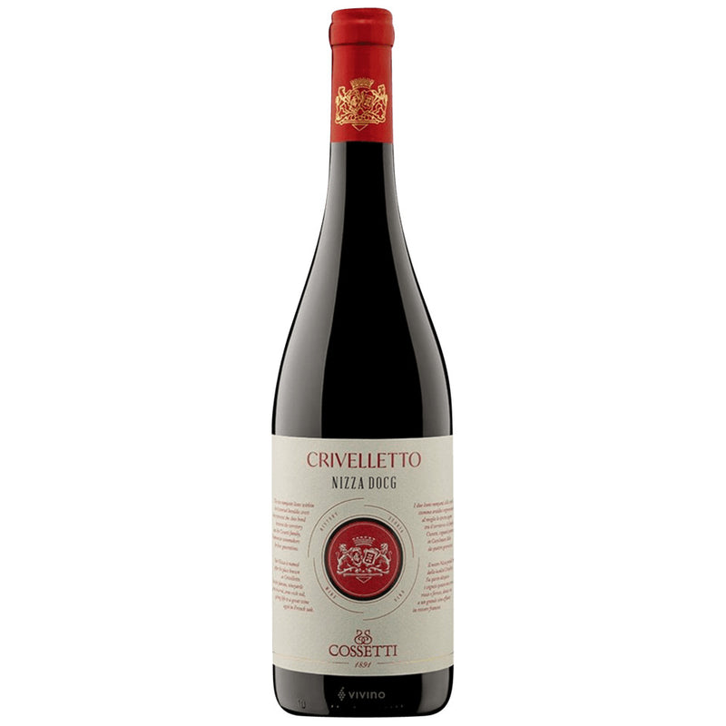 COSSETTI NIZZA DOCG CRIVELLETTO 2022