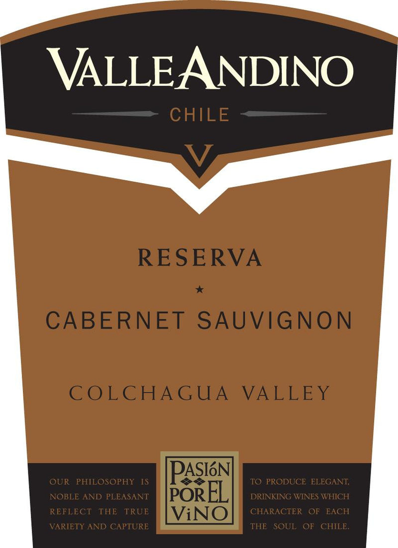 Valle Andino Reserva Cabernet Sauvignon Colchagua Valley 2009 — 750ml — 7 Cellars