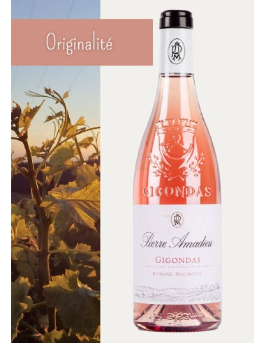 Pierre Amadieu-Gigondas-Romane Machotte Rose-2025 bottle - 7 Cellars