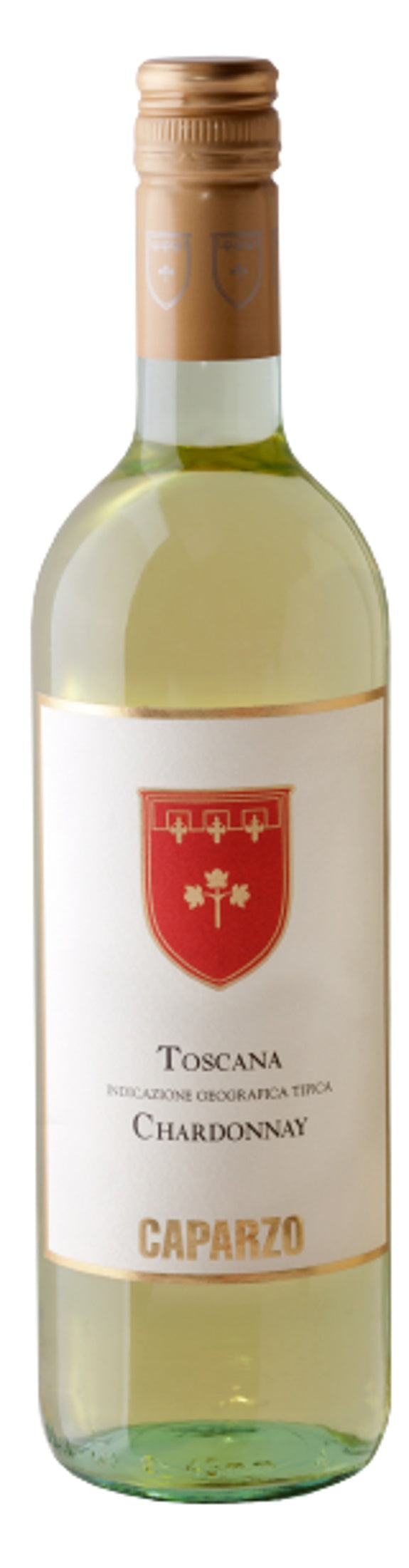 Caparzo Chardonnay Toscana IGT 2025 — producer-verified bottle image (vintage not certified by image)