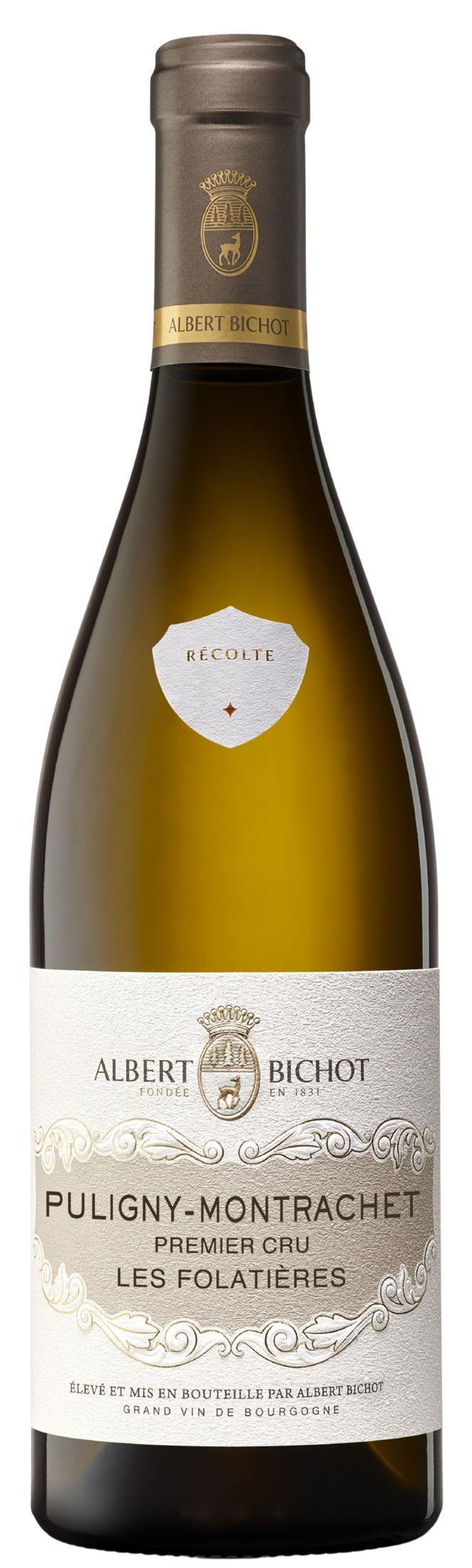 Albert Bichot Puligny-Montrachet Premier Cru "Les Folatières" 2023 — producer-verified bottle image (vintage not certified by image)