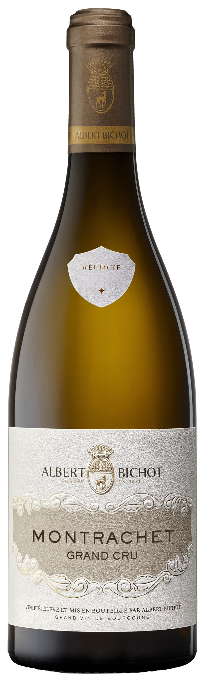 Albert Bichot Montrachet Grand Cru 2023 — producer-verified bottle image (vintage not certified by image)