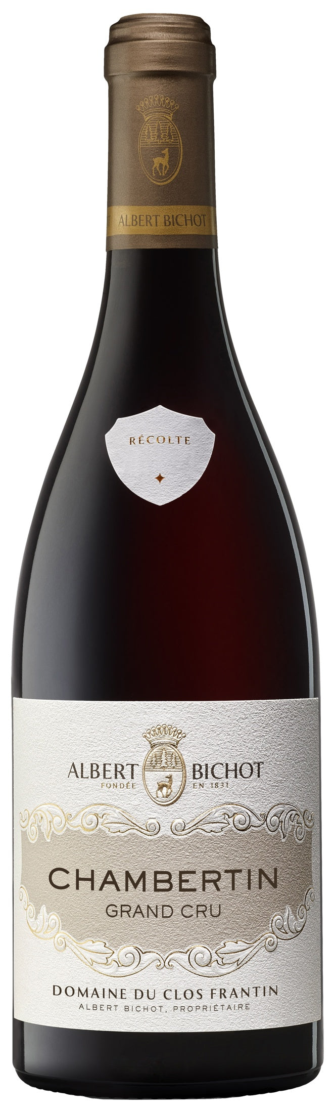 Albert Bichot Domaine du Clos Frantin Chambertin Grand Cru 2023 — producer-verified bottle image (vintage not certified by image)