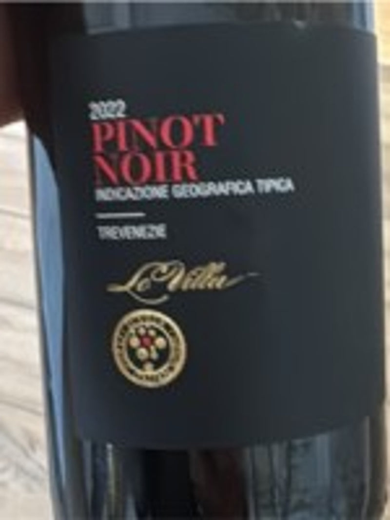 LC Villa - TRE Venezie - Pinot Noir 2022 — producer-verified bottle image (vintage not certified by image)