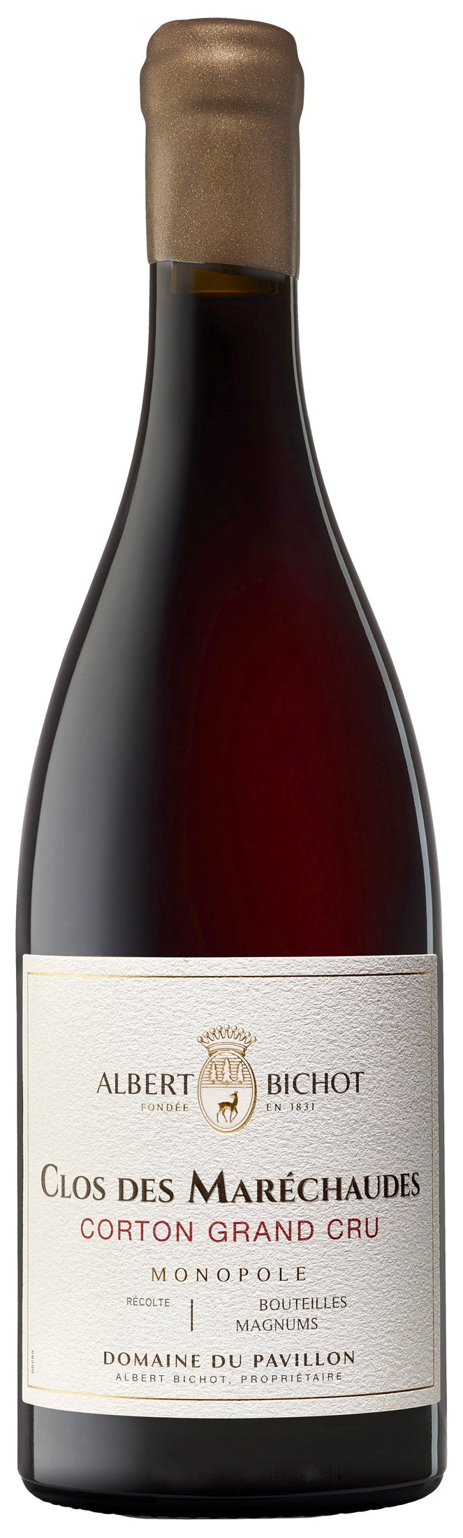 Albert Bichot Corton Grand Cru "Clos des Maréchaudes" Monopole 2022 — producer-verified bottle image (vintage not certified by image)