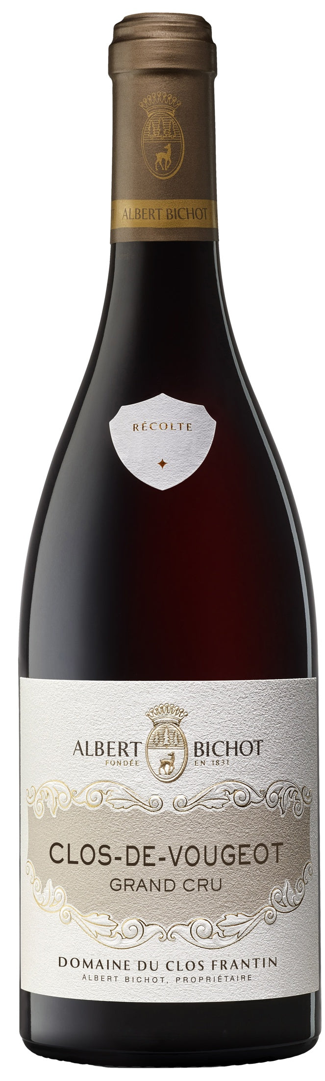 Albert Bichot Clos de Vougeot Grand Cru 2021 — producer-verified bottle image (vintage not certified by image)