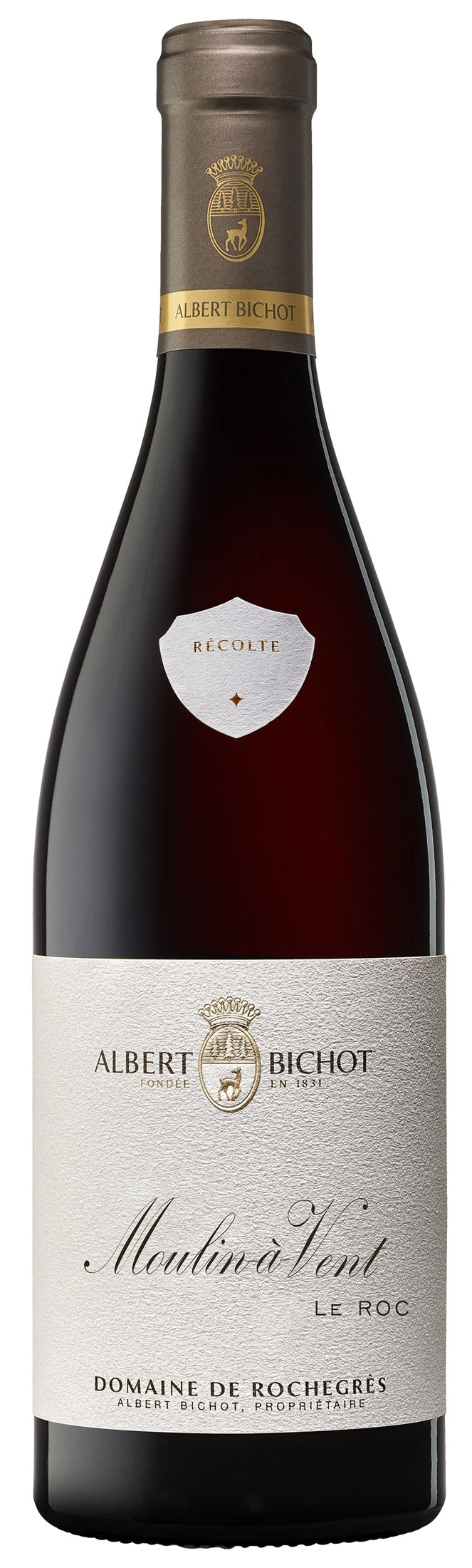 Albert Bichot Moulin-à-Vent "Le Roc" 2022 — producer-verified bottle image (vintage not certified by image)